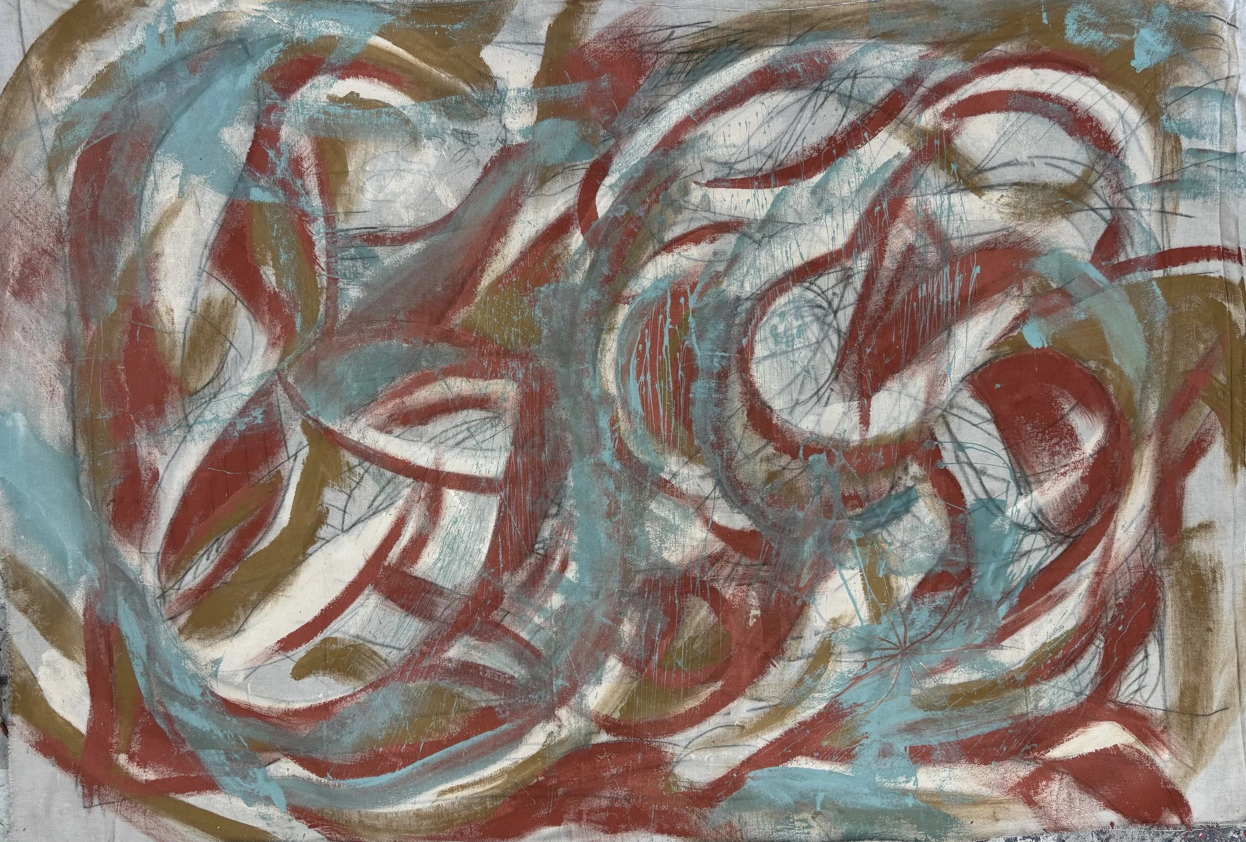 sneak peek #74 // 43" x 60"