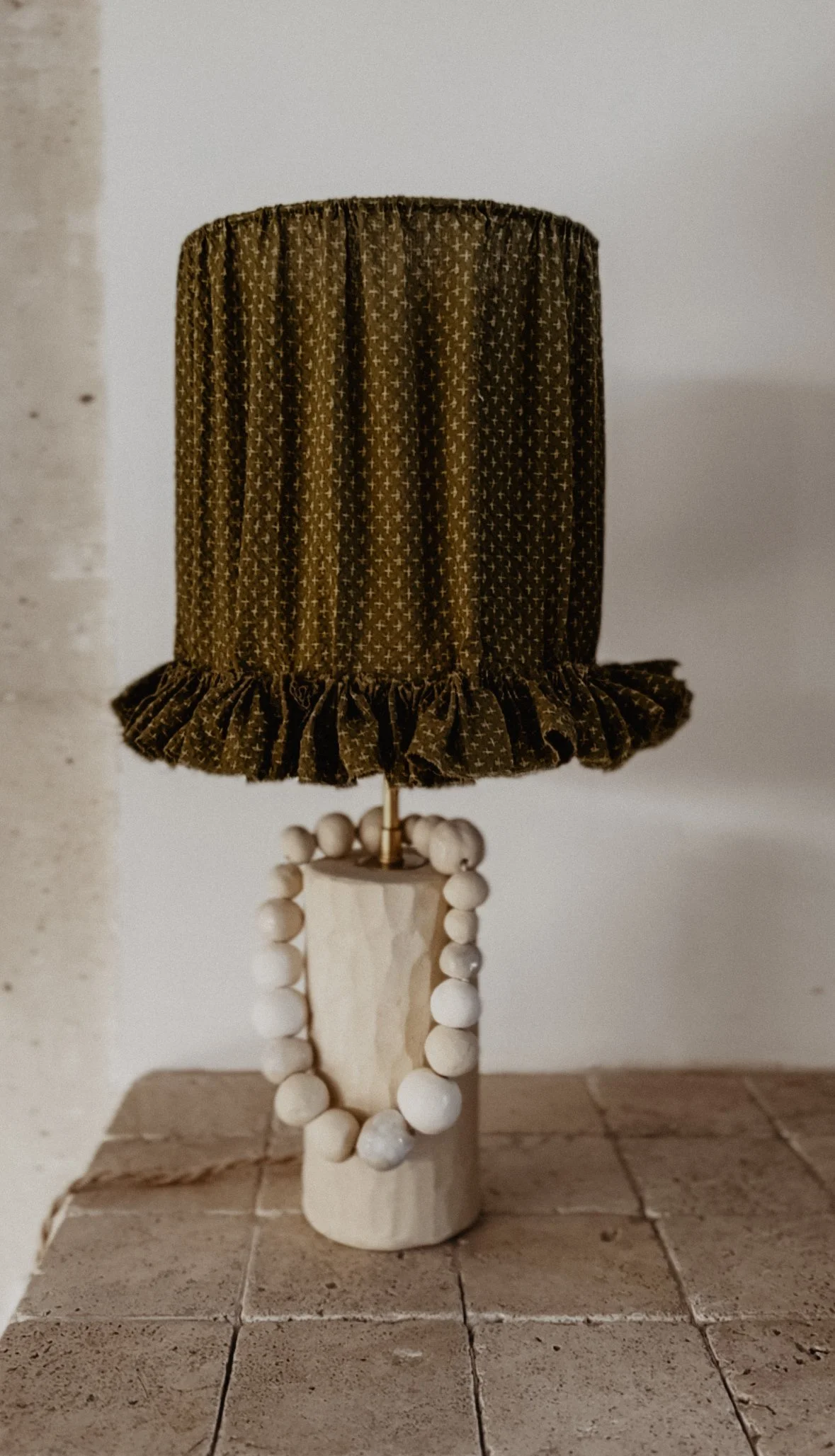 Lampe réalisée par Julie Robert