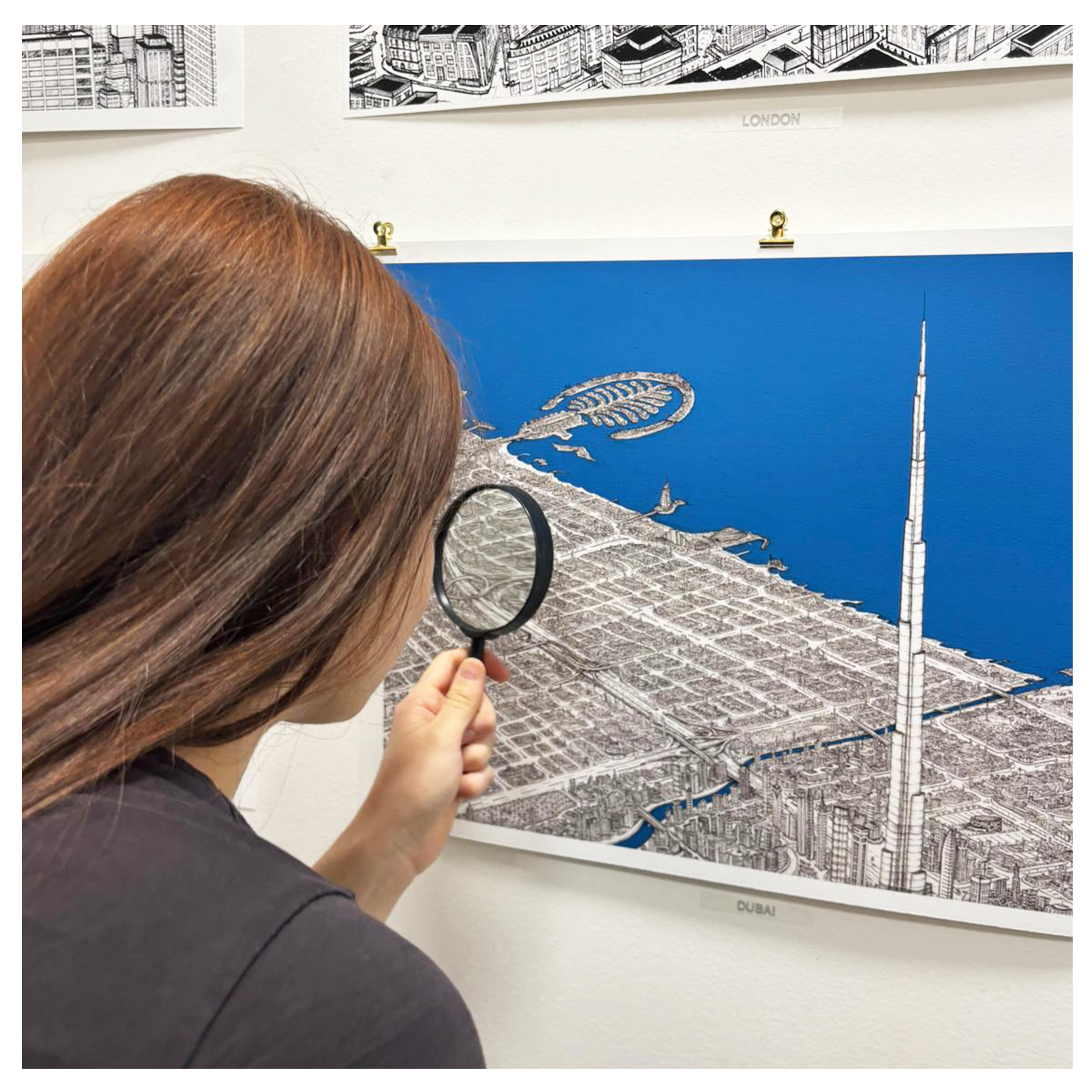 Exploring the details of Dubai up close