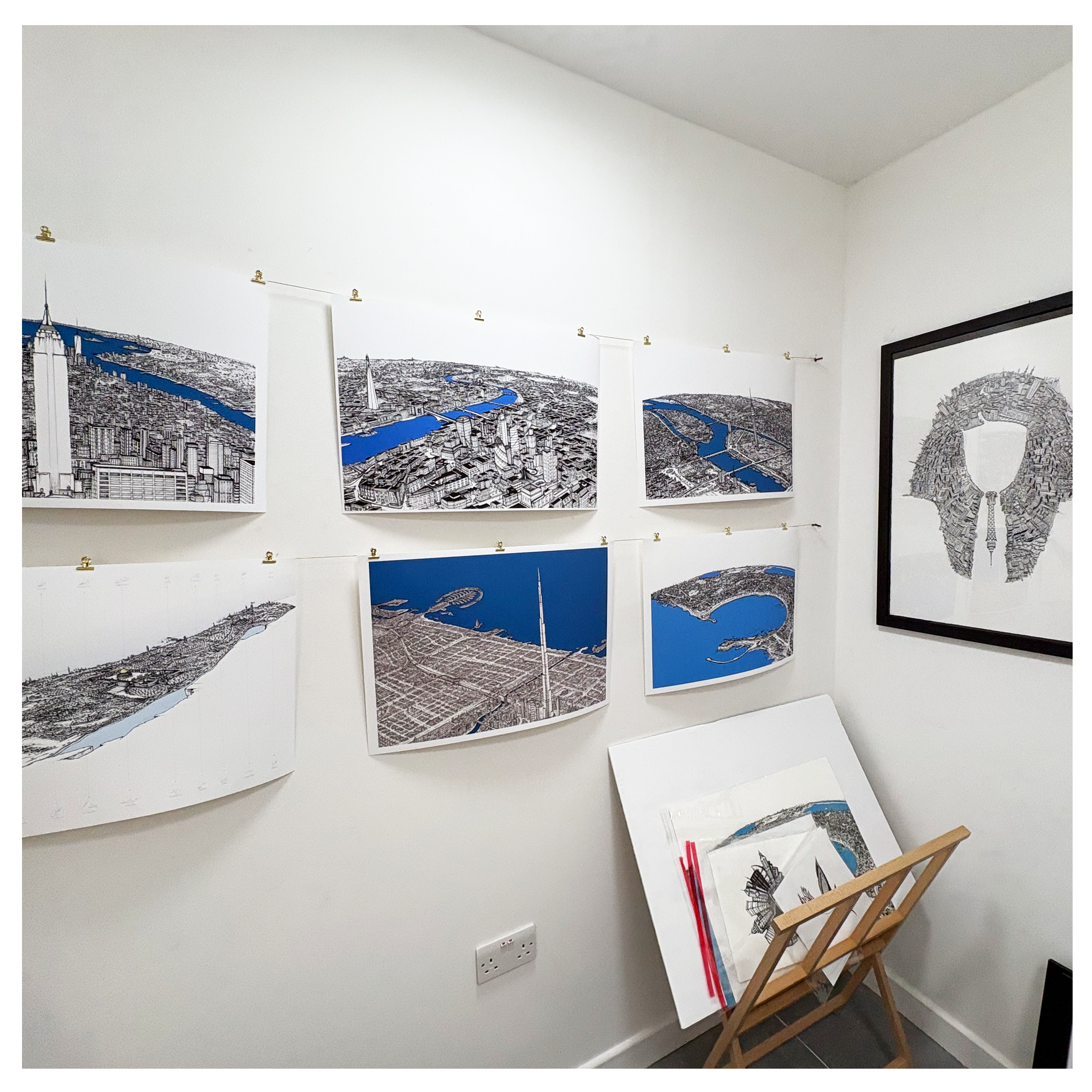 The first exhibition at Wimbledon Art Studios
