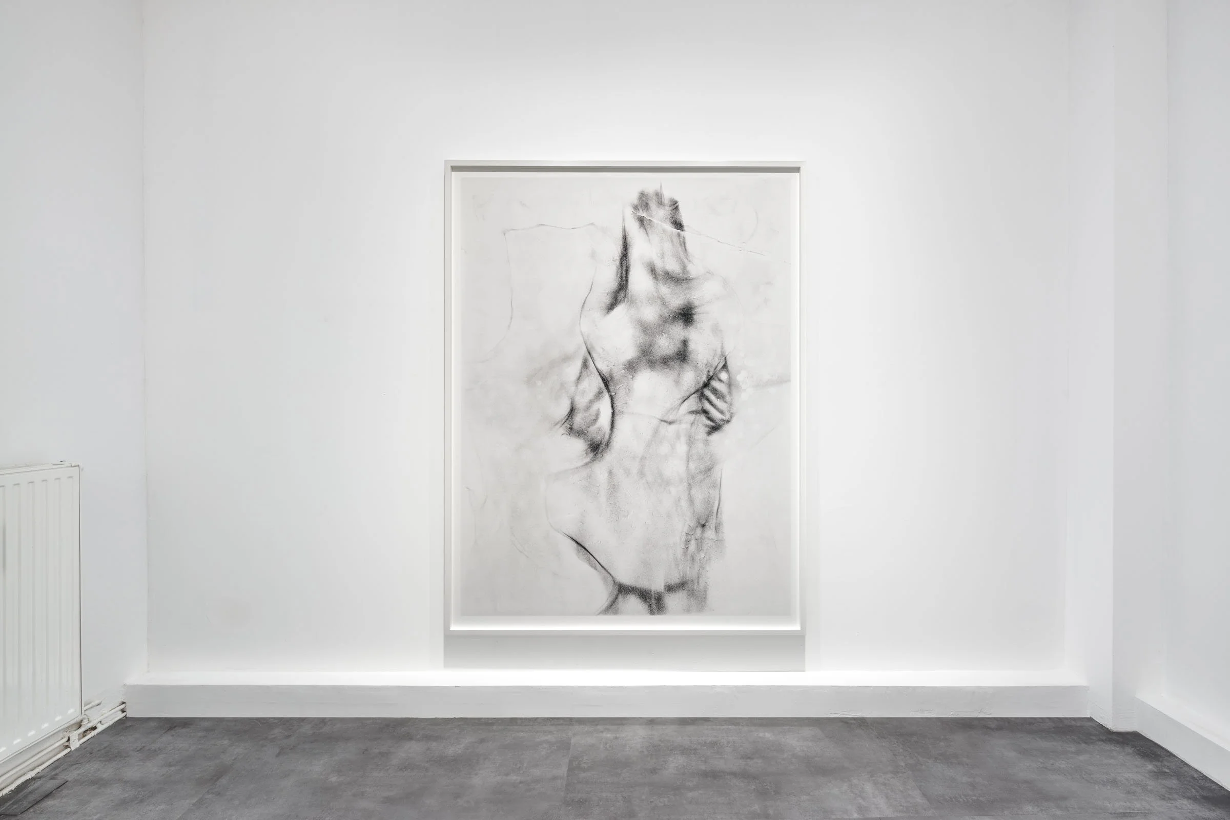 Wellenbild 0321, 2026, Pigment-Print, 206 x 156 cm (gerahmt) © Sebastian Riemer