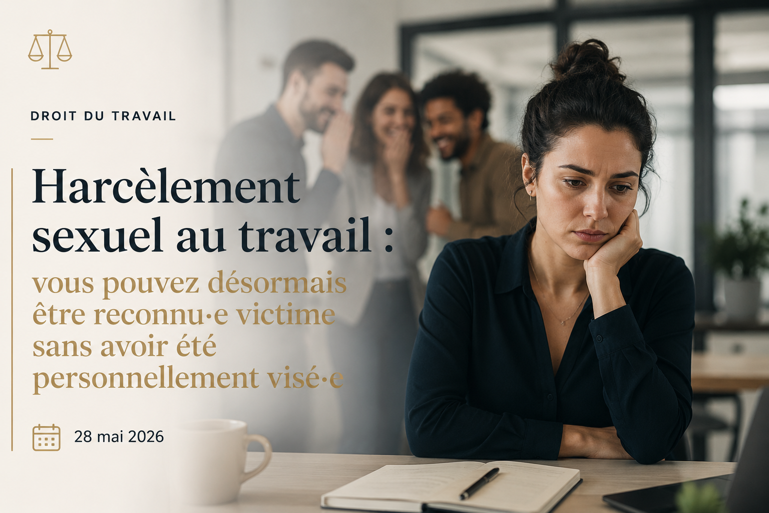 Harcèlement sexuel au travail 