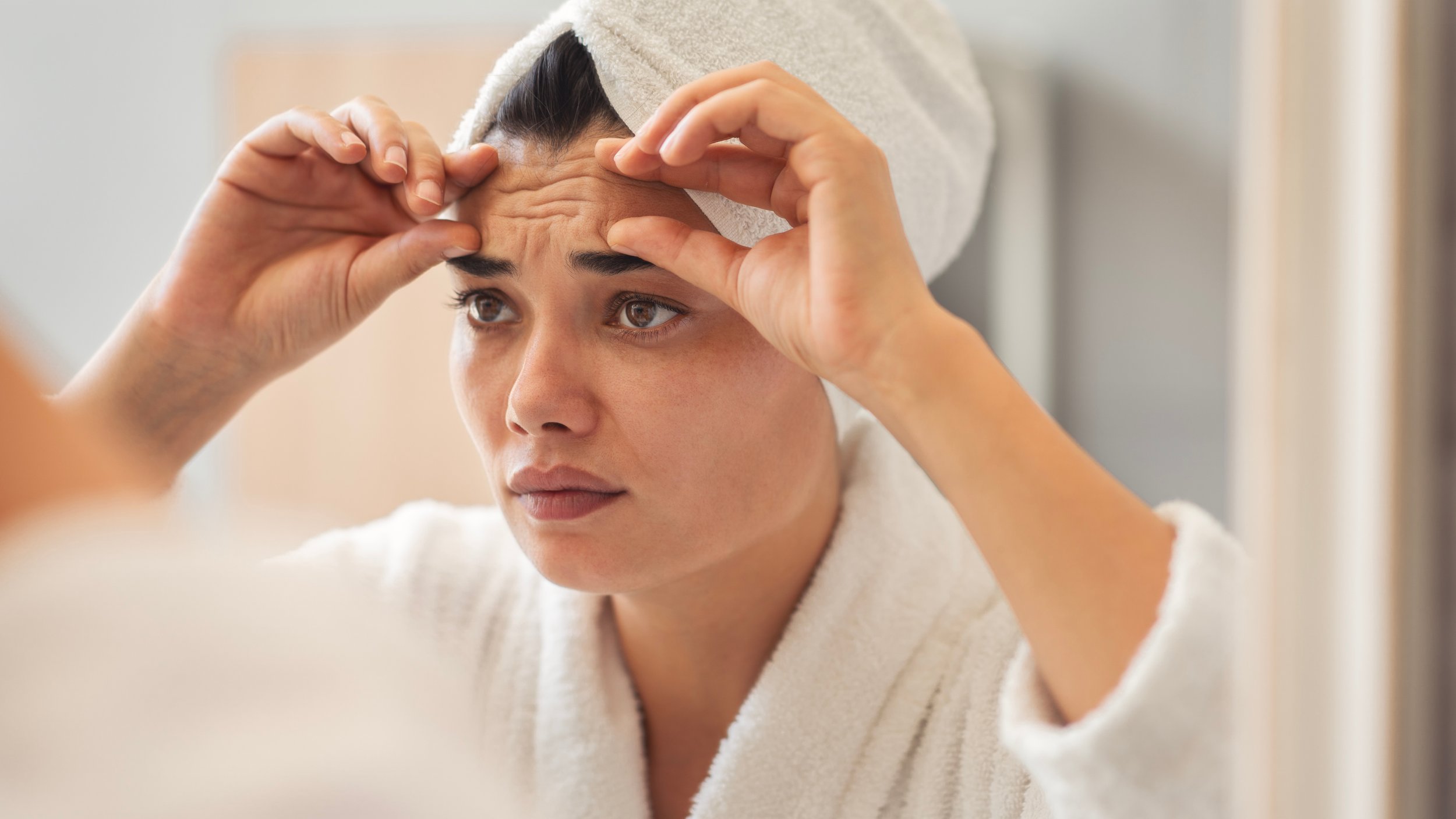 &nbsp;What Causes Forehead Lines?
