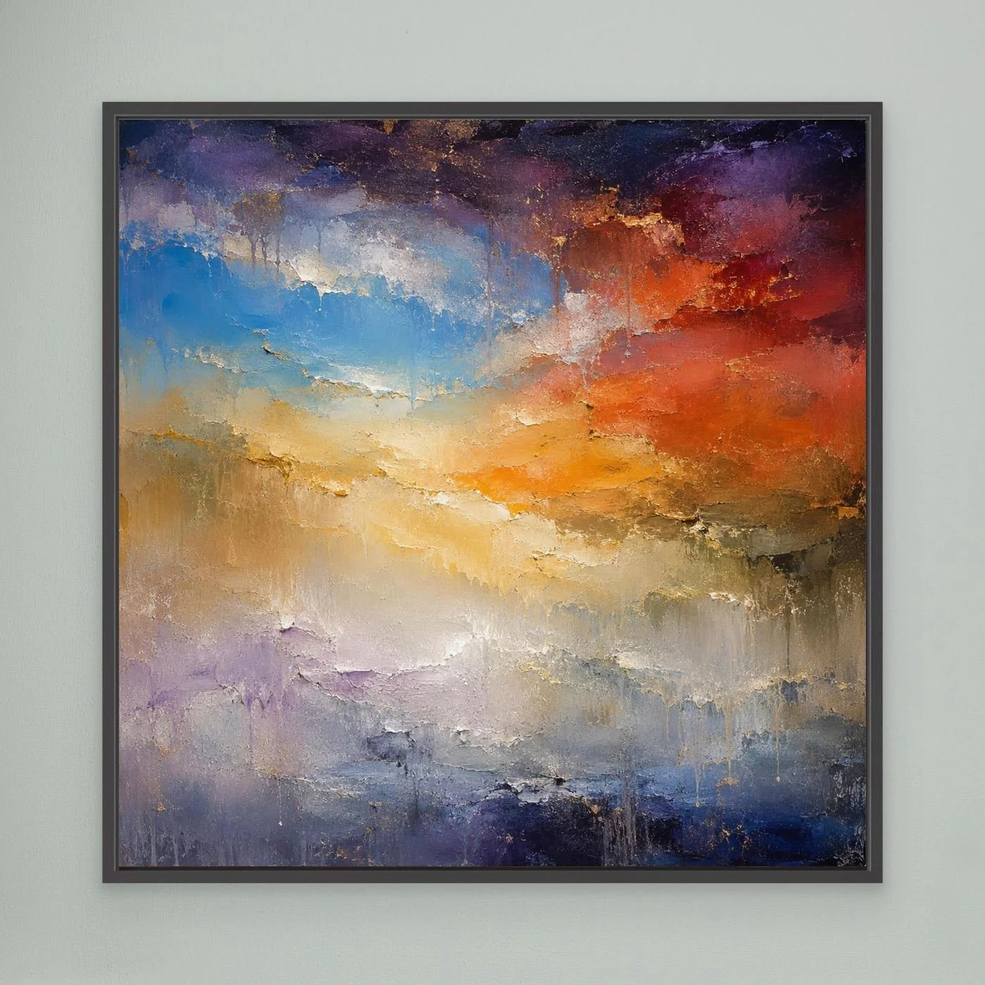 Ashta Pehar - The Rhythm of Time, alternate detail view of the limited edition print by Mukta Sareen