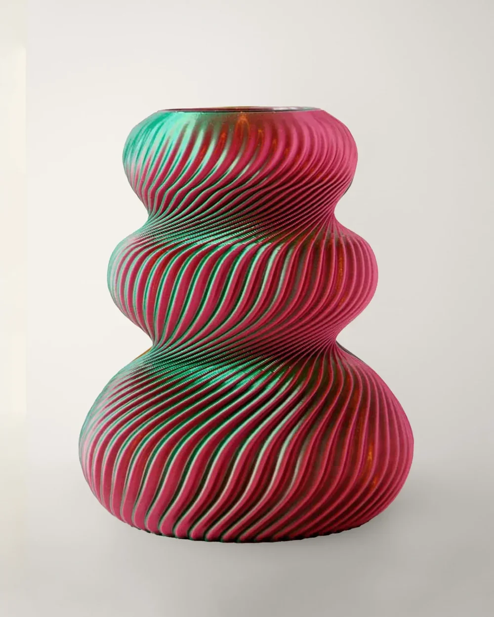 Vase Chantilly Moss (green-red) 22cm 10172