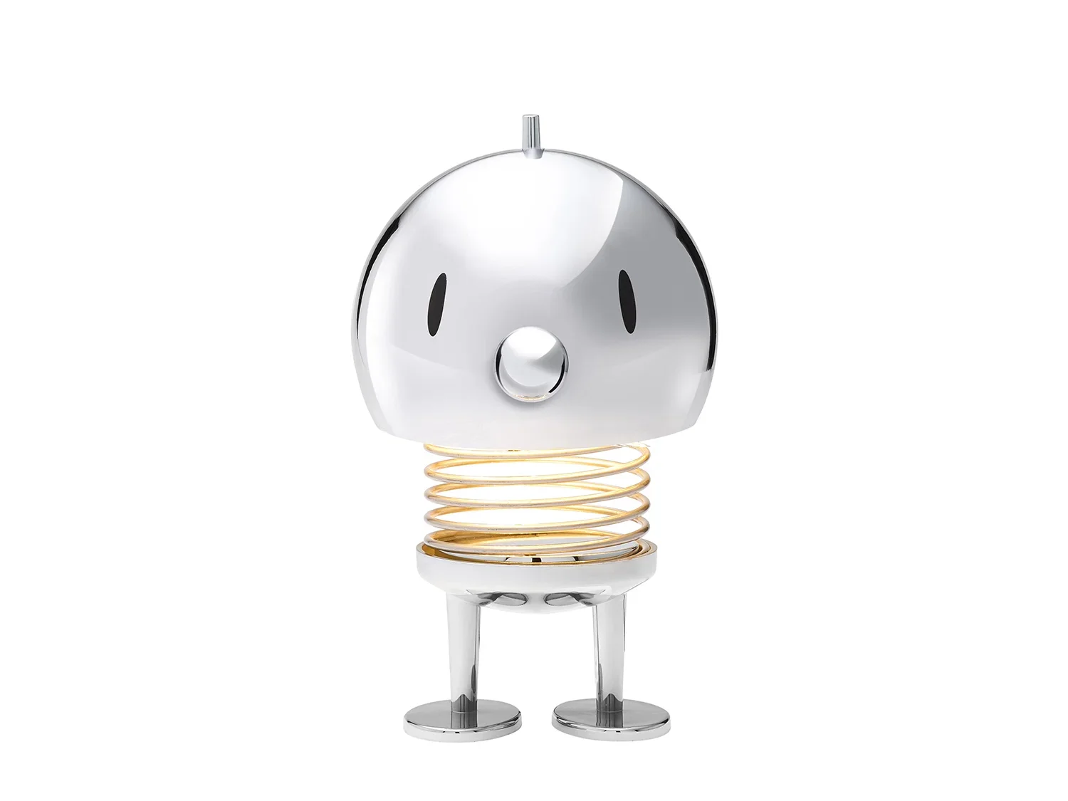 Hoptimist LED Lampe L Chrome 10144