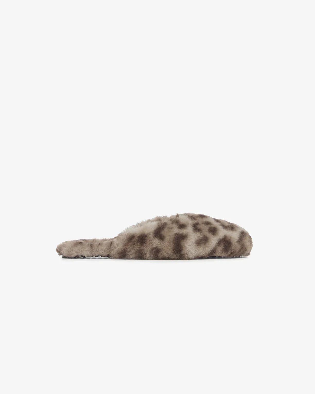 APPARIS Demi Mule Slipper Light Leopard 10248