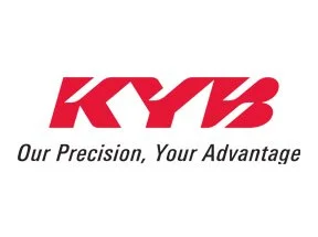 KYB logo with slogan 'Our Precision, Your Advantage' underneath