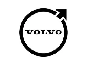 Volvo logo featuring a circle with an arrow pointing diagonally upward to the right.