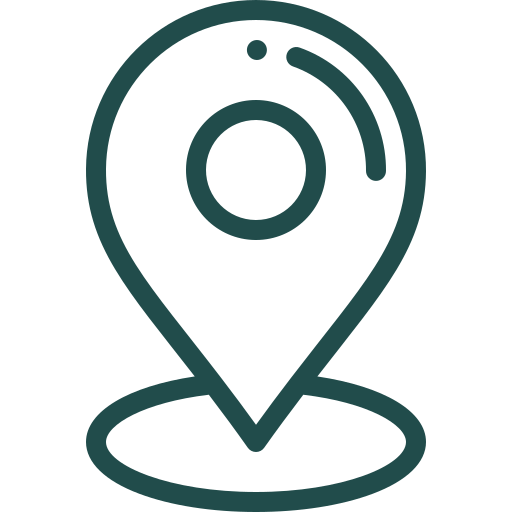 Icon of a location pin.
