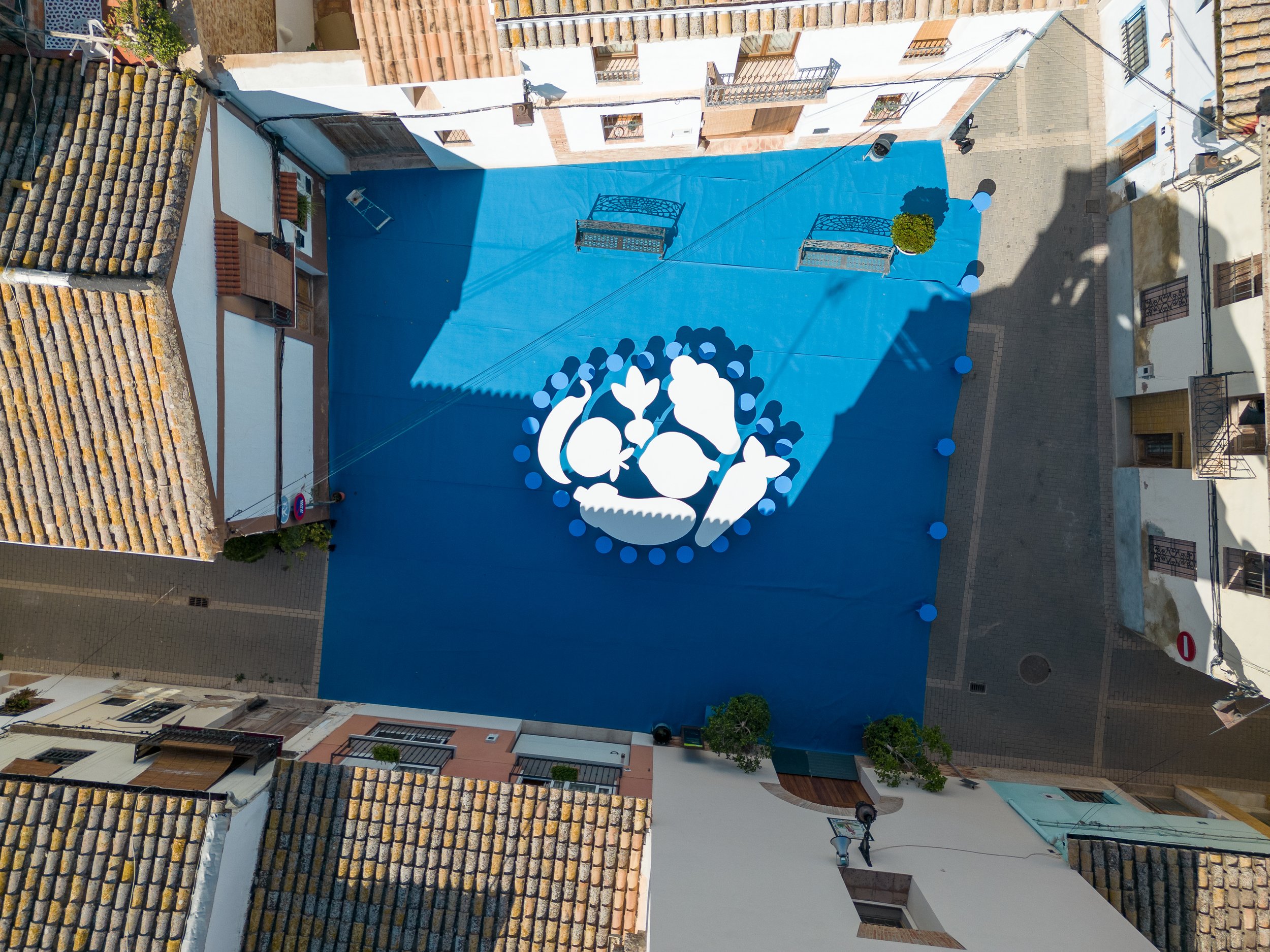 Taula de Salvació. Instalación efímera