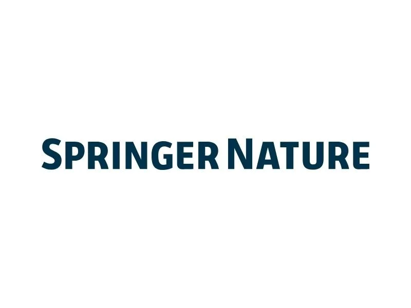 Springer Nature logo with dark blue text on a white background.