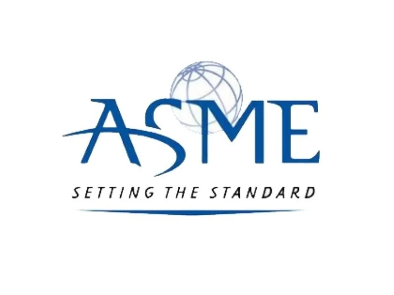 ASME logo with a globe in the background and the slogan "Setting the Standard".