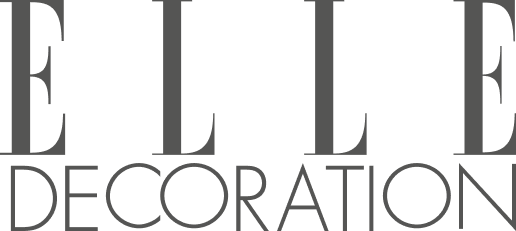 Das Logo von ELLE Decoration, bestehend aus dem Wort 'ELLE' in großen schwarzen Buchstaben und dem Wort 'DECORATION' darunter in kleineren grauen Buchstaben.