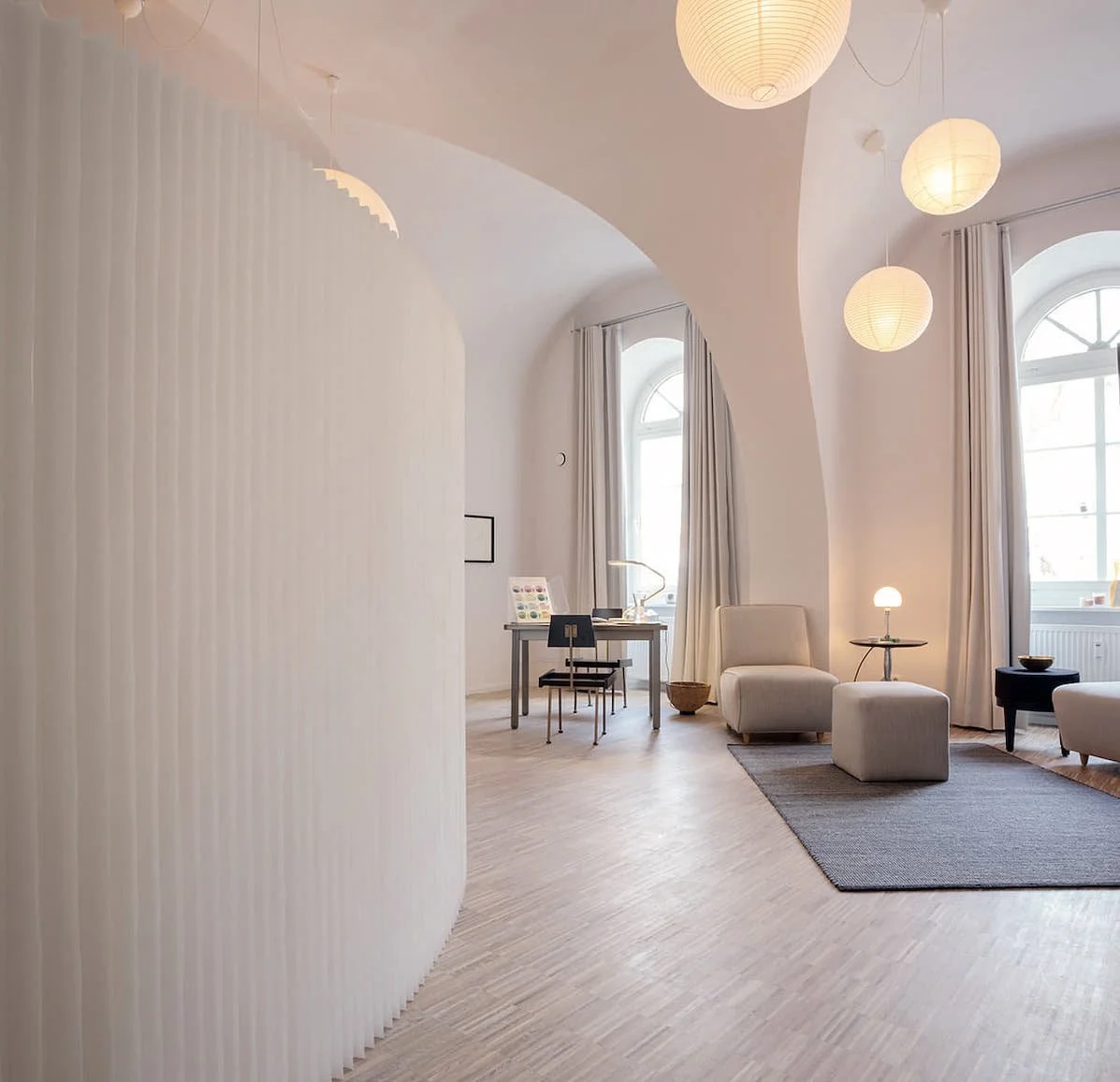 Minimalistisches Kosmetikstudio - Interior Planung und Einrichtung