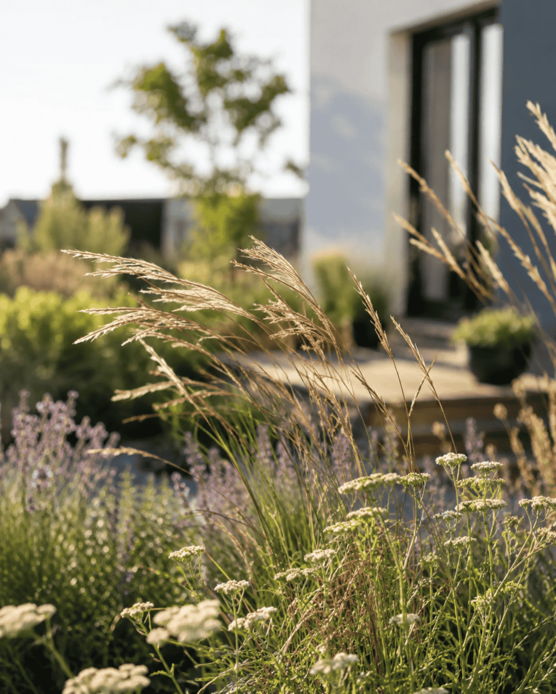Garten in der Sonne