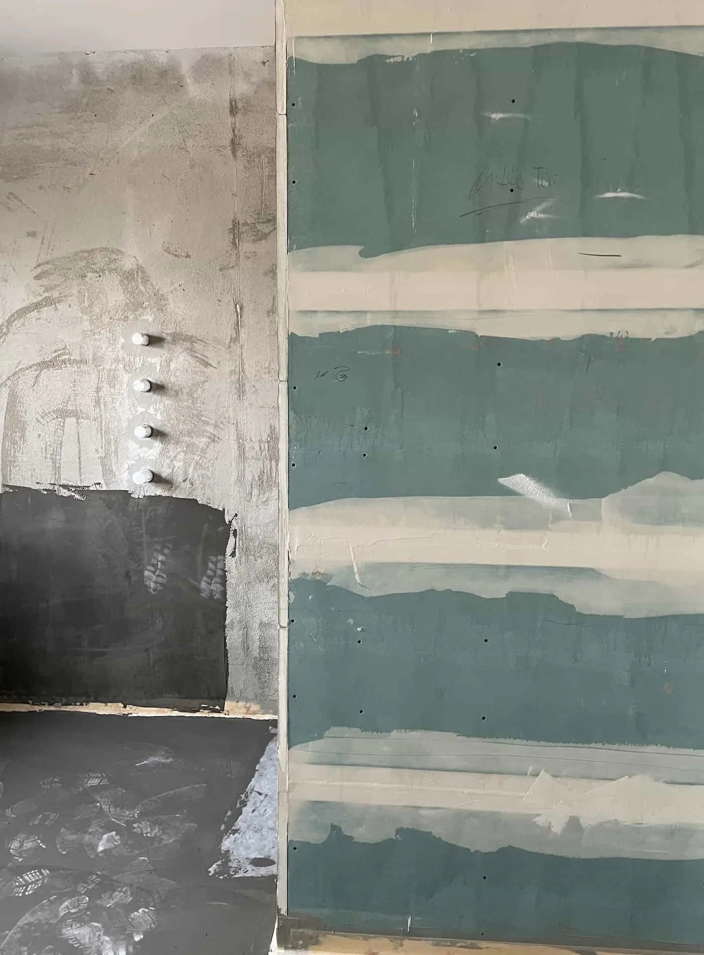 Innenausbau Ensuite Bad Privathaus Sinzheim