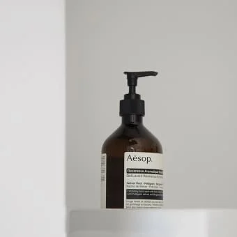 Seife von der Marke Aēsop® im Spender