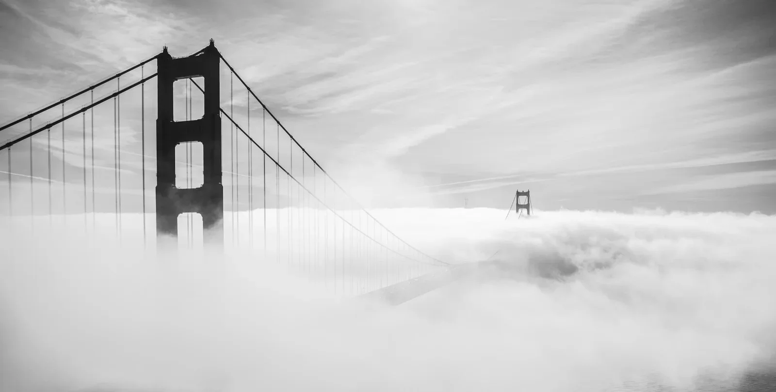 Golden gate Bridge im Nebel