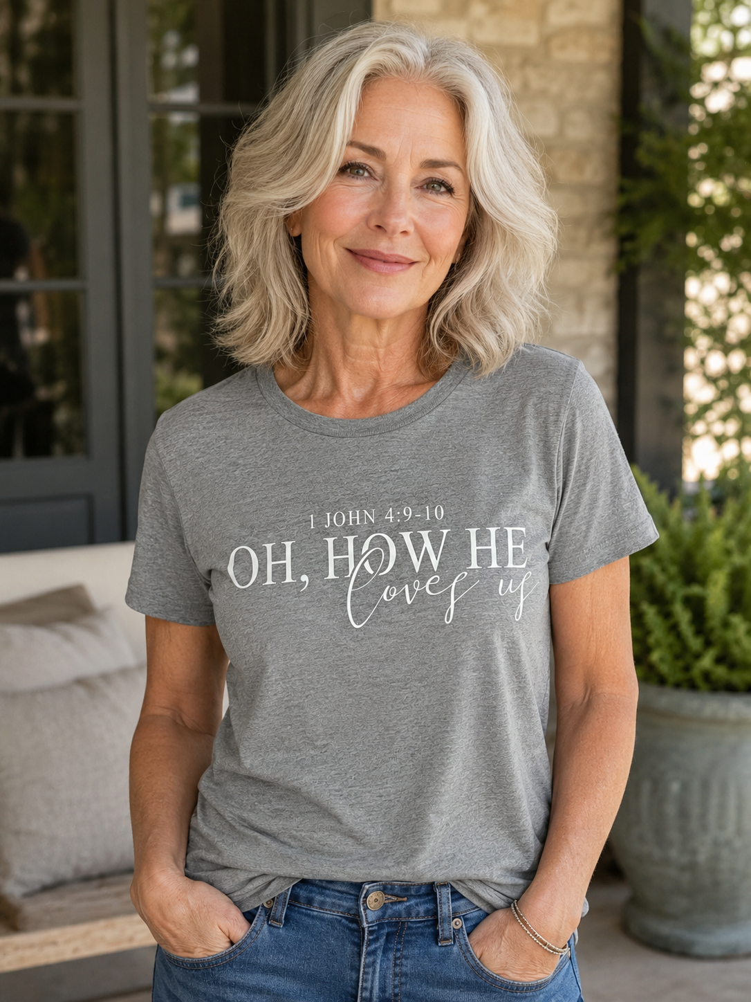 how he loves us tee