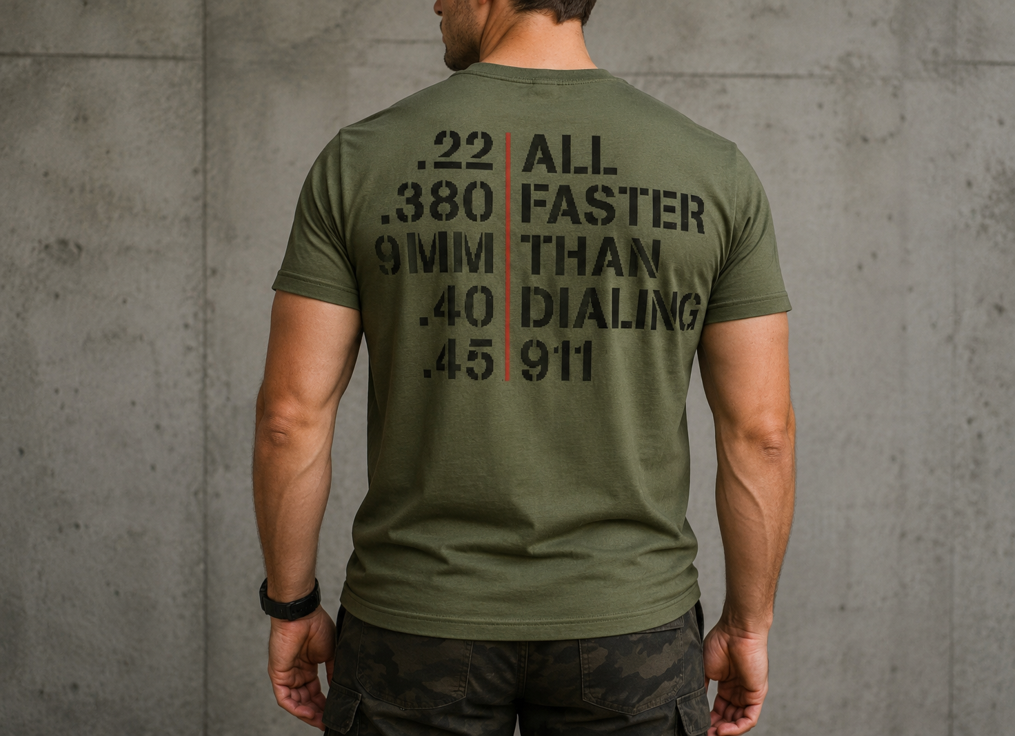 caliber protection tee