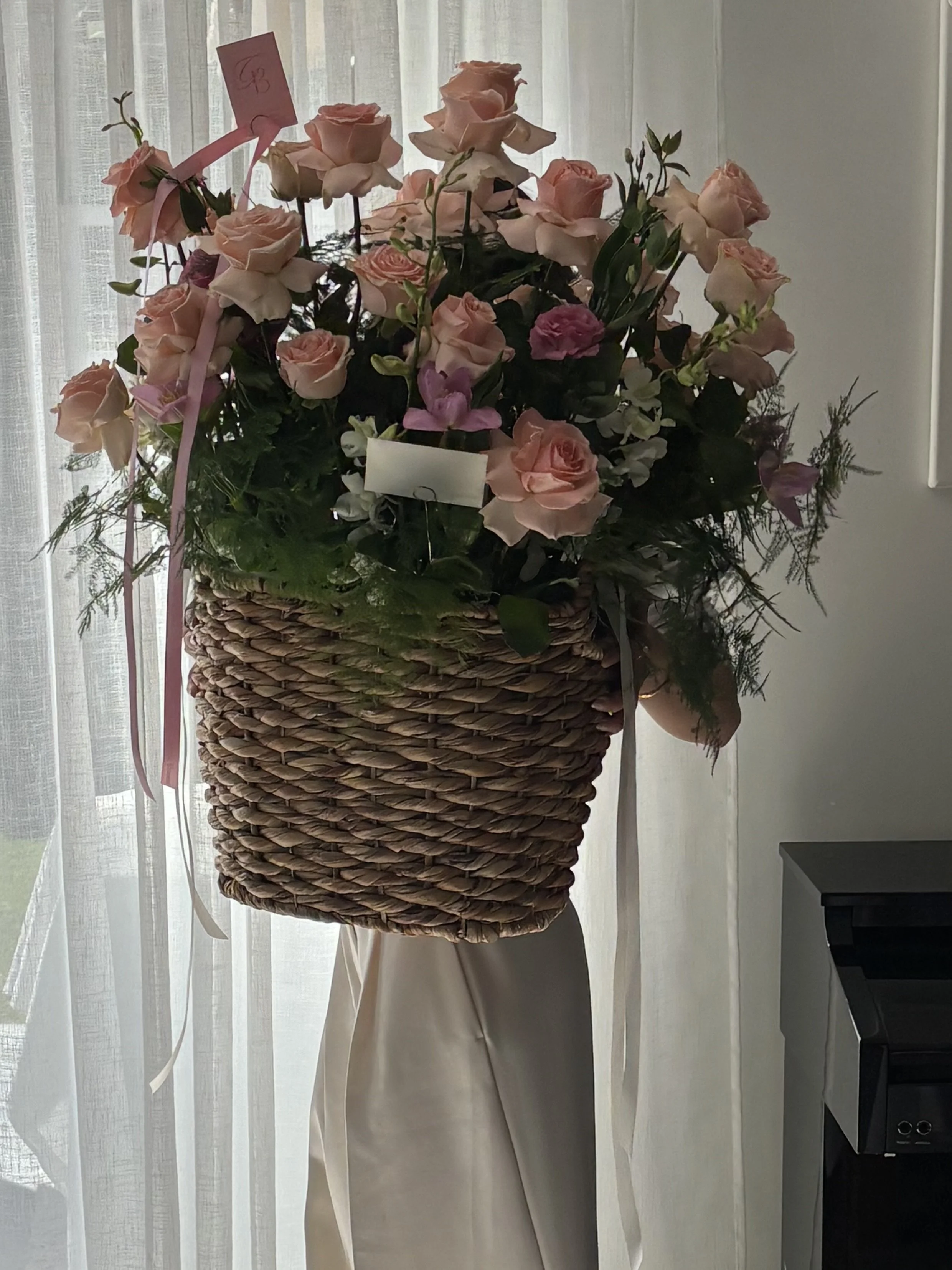 Blooming Garden Grand Basket/Box/Vase