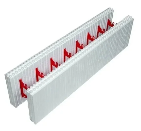 A 3D model of a standard ICF block