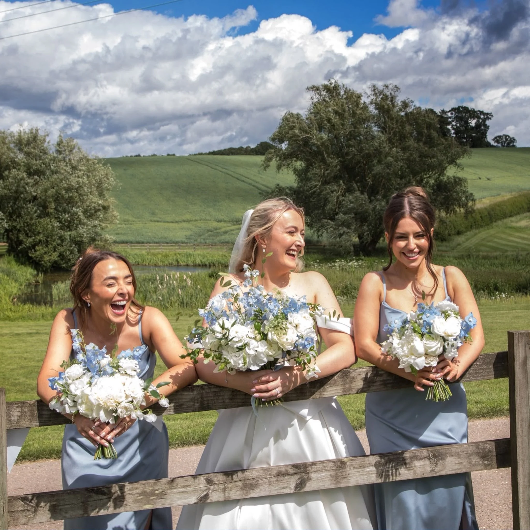 For Chloe &amp; Nathan ~ June 26

Peonies, delphiniums, garden roses and sweet peas in a beautiful palette of whites, blues and delicate greens 

📸 @johnmasonphotography 
Venue - @newtonparkbarn 

#weddingflorist #whiteandbluewedding #somethingblue 
