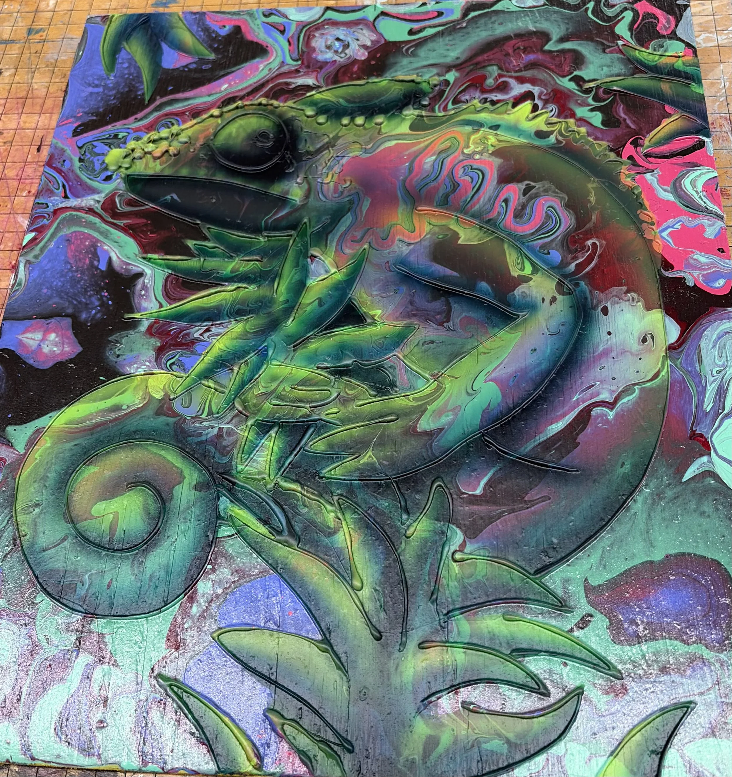 "Now You See Me"
15"x15"
Sold