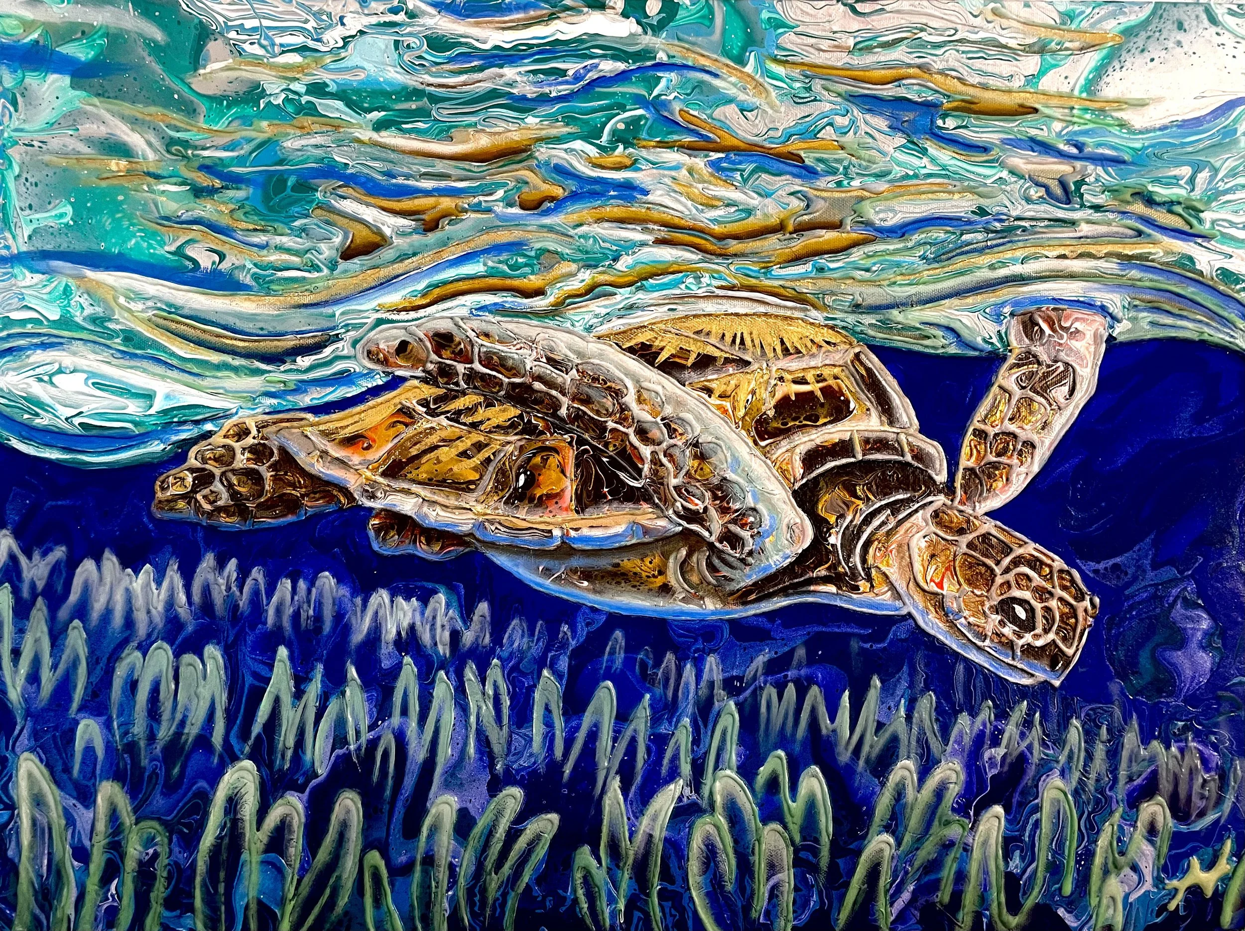 "Under the Sea"
16"x20"
Sold