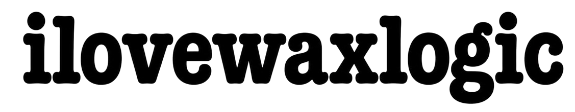 Text graphic displaying "I Love Waxlogic" in bold, colorful letters against a simple background.