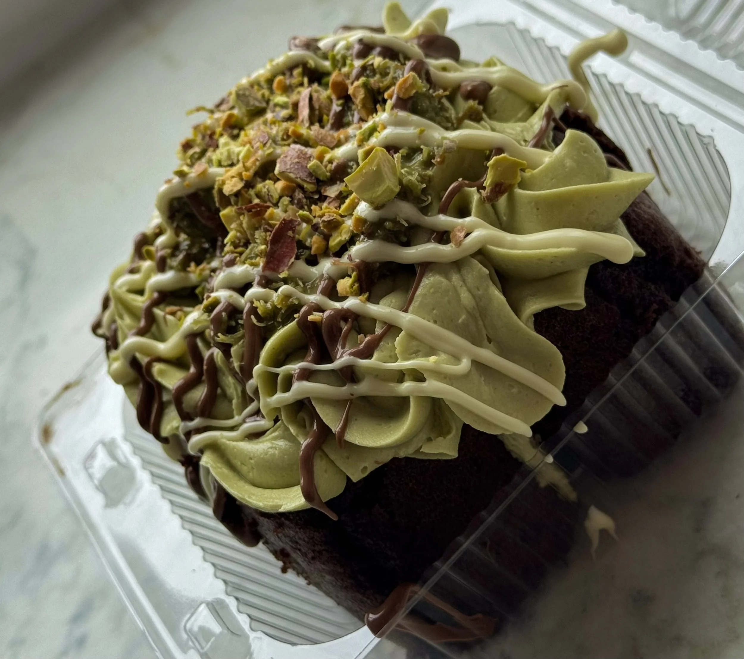 loaded pistachio slice