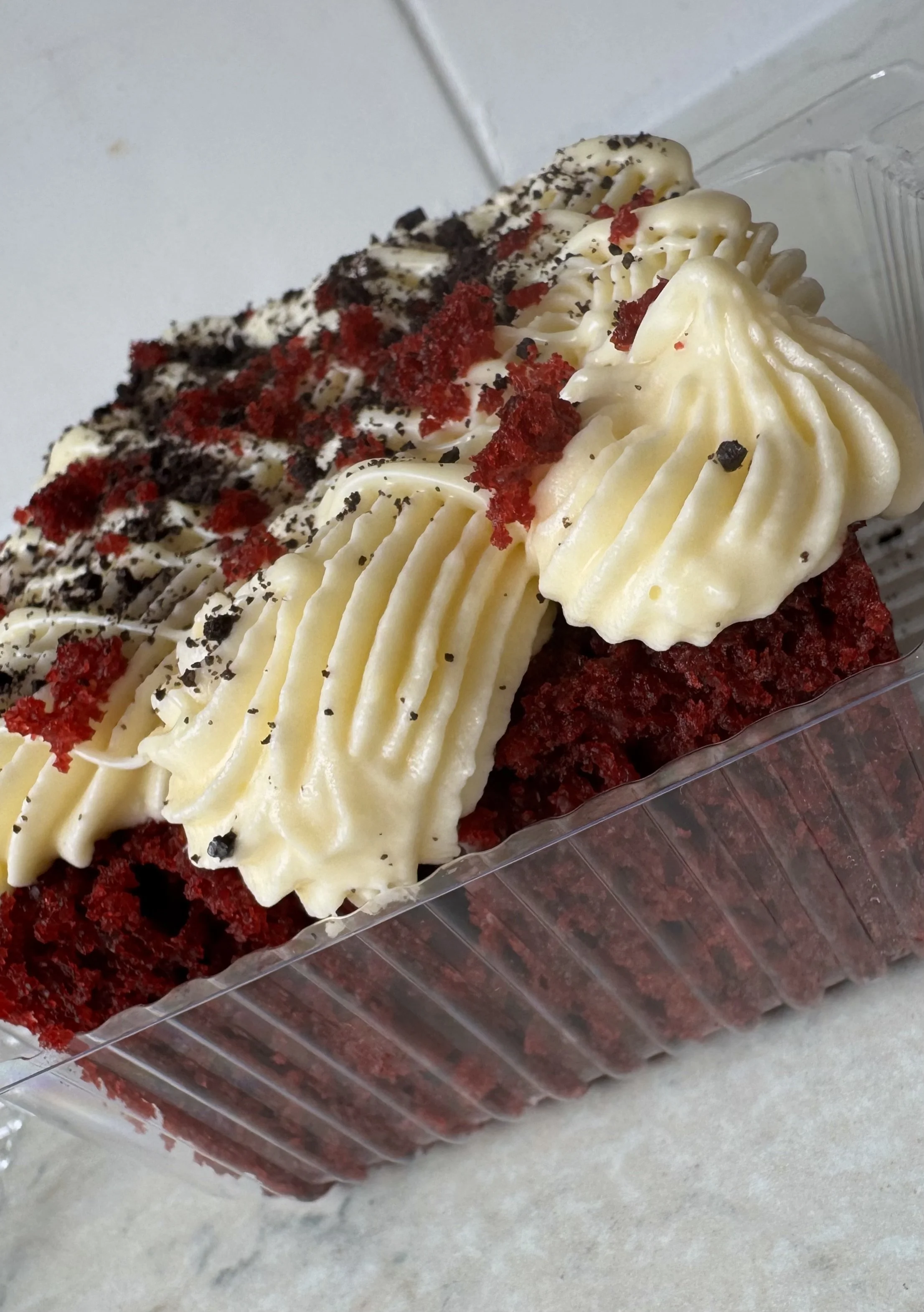 loaded red velvet slice