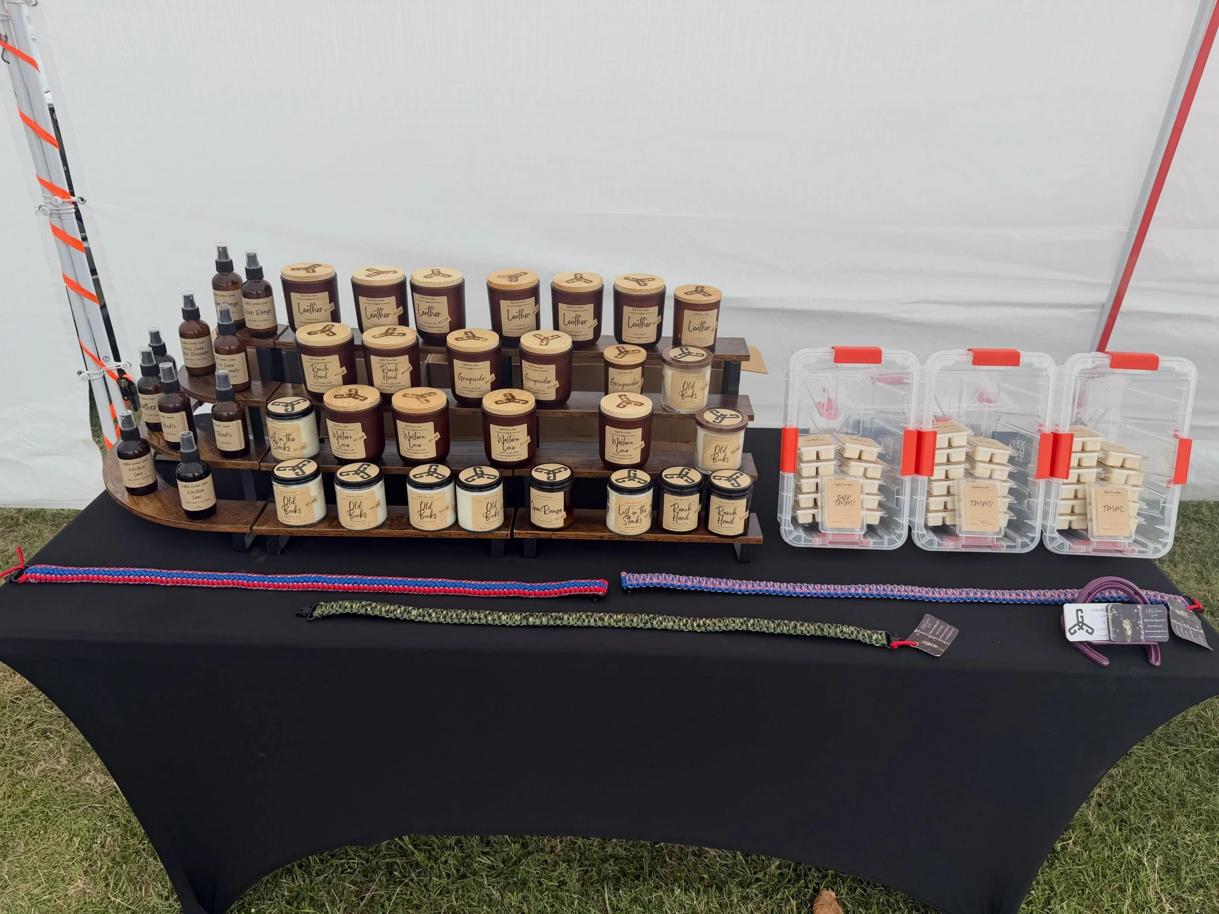 Set up for the weekend in Canton. Don&rsquo;t be too scared to stop by.