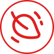 Icône de signal d'alerte avec un symbole d'interdiction rouge.