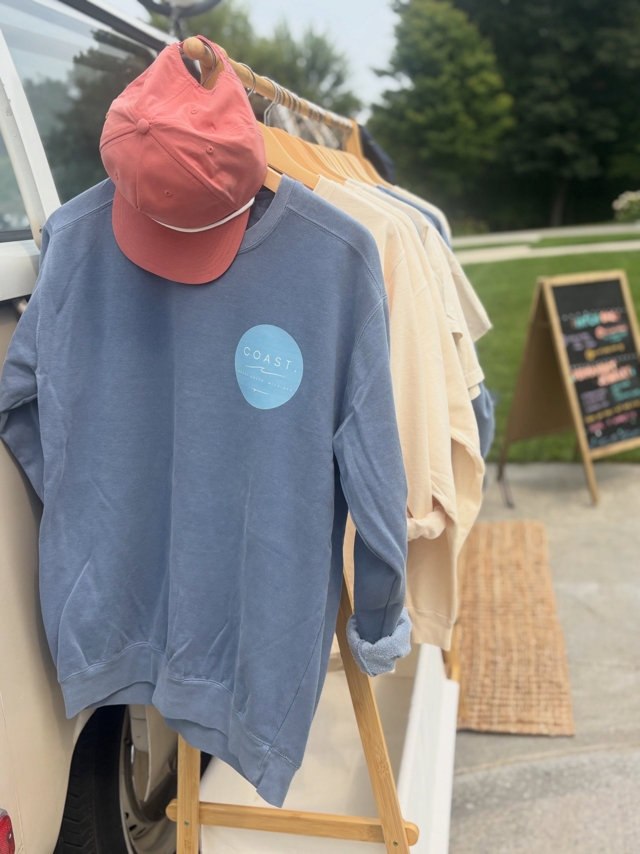 Branded apparel is here! 🌊
Meet the Coast. + Wave Slave collection &mdash; made for that effortless, worn-in, beach-day-every-day kind of feel. Our tees and crewnecks are printed on ultra-soft, 100% ringspun cotton that feels like your favorite shir