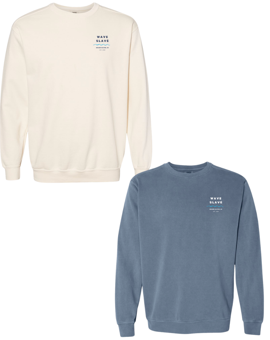 Wave Slave Logo Crewneck