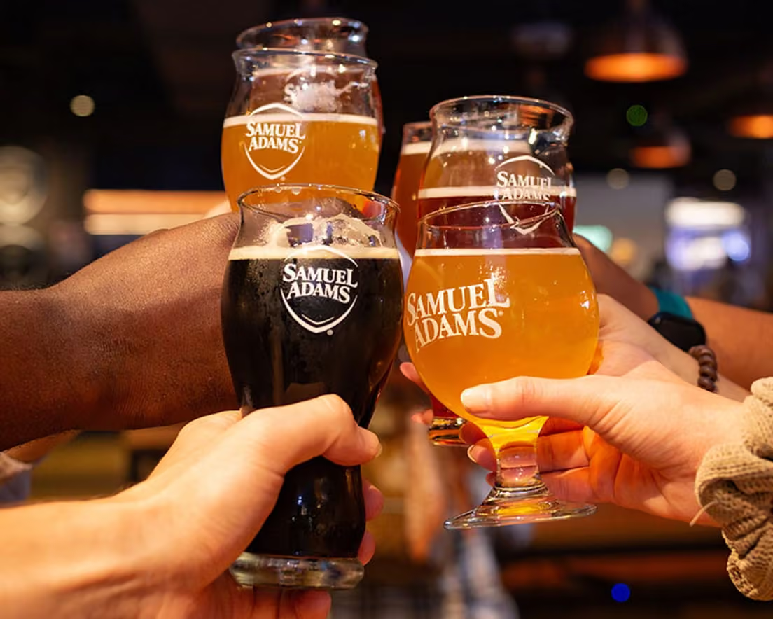 Flagship beer at Samuel Adams Brewery in Boston