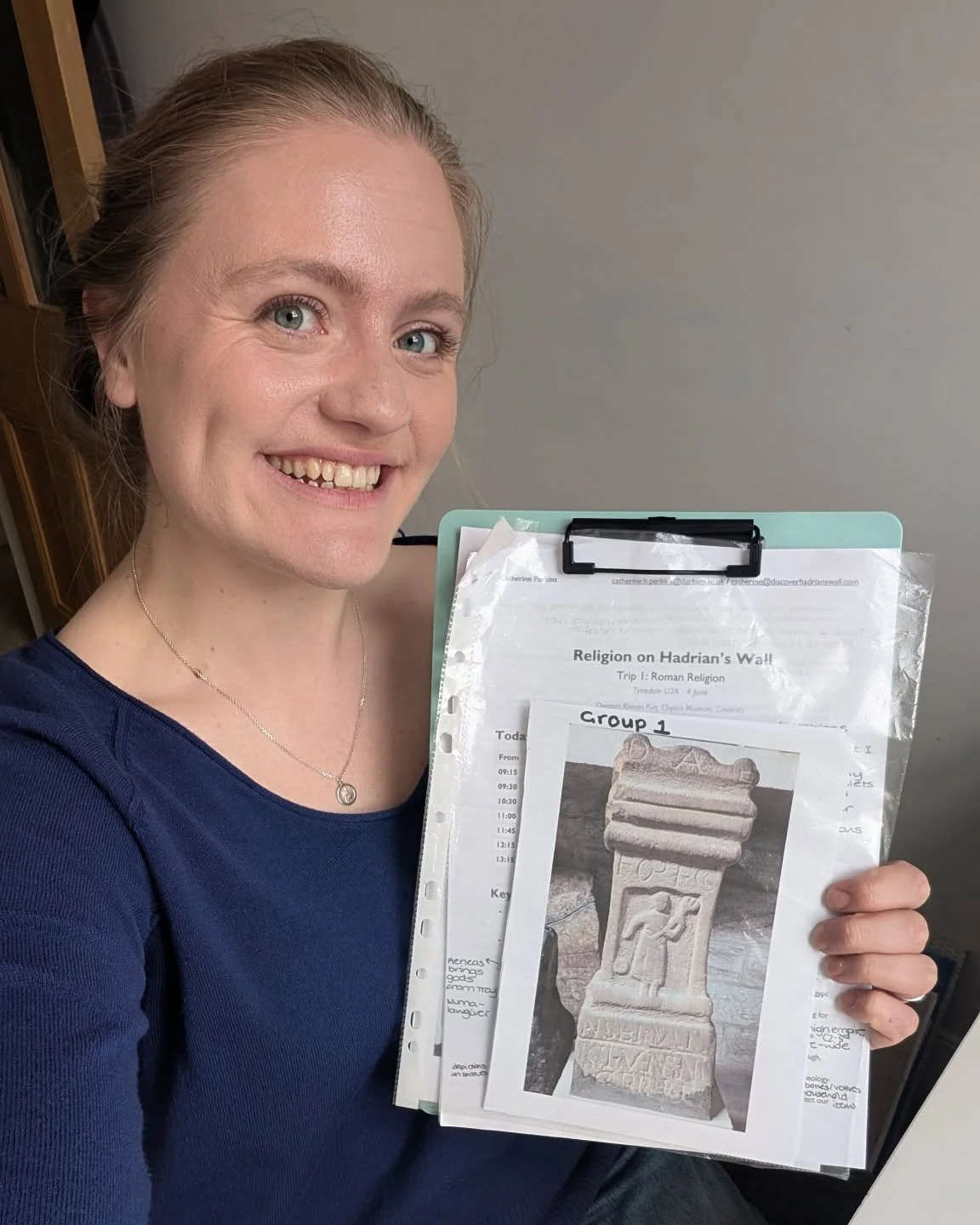 First of two big group day tours with @u3auk Tynedale tomorrow. They've opted for two full day themed tours looking at Religion on Hadrian's Wall, so we're off to Chesters early tomorrow!

Get in touch (catherine@discoverhadrianswall.com) if you'd li