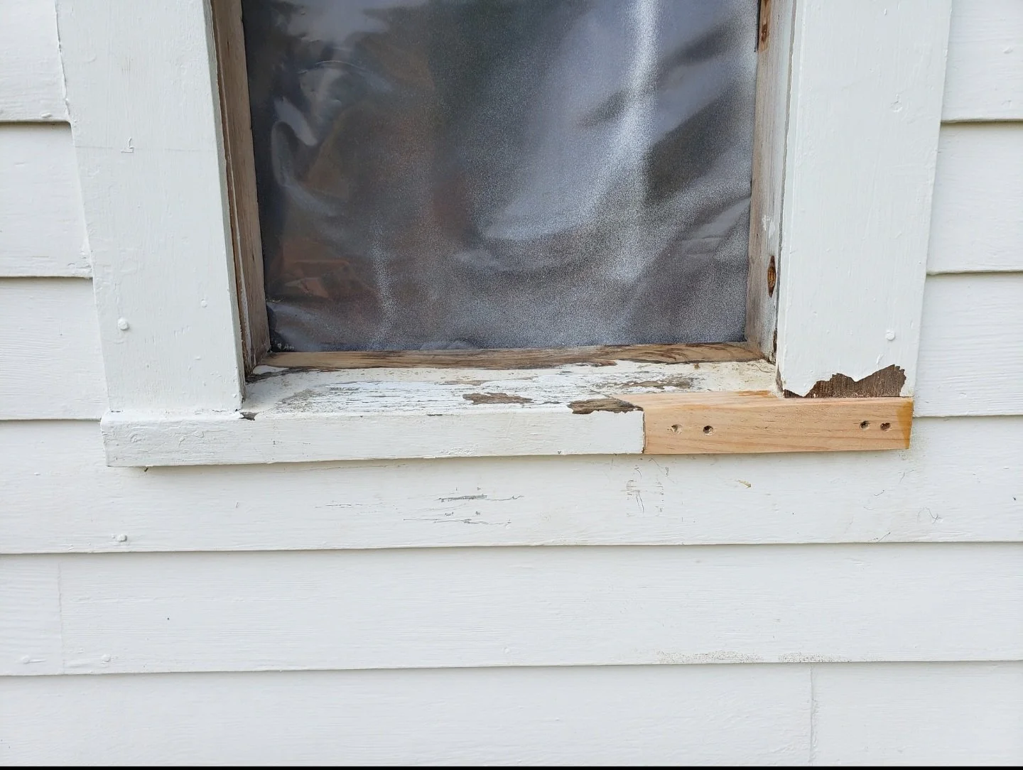 Exterior window sill preservation