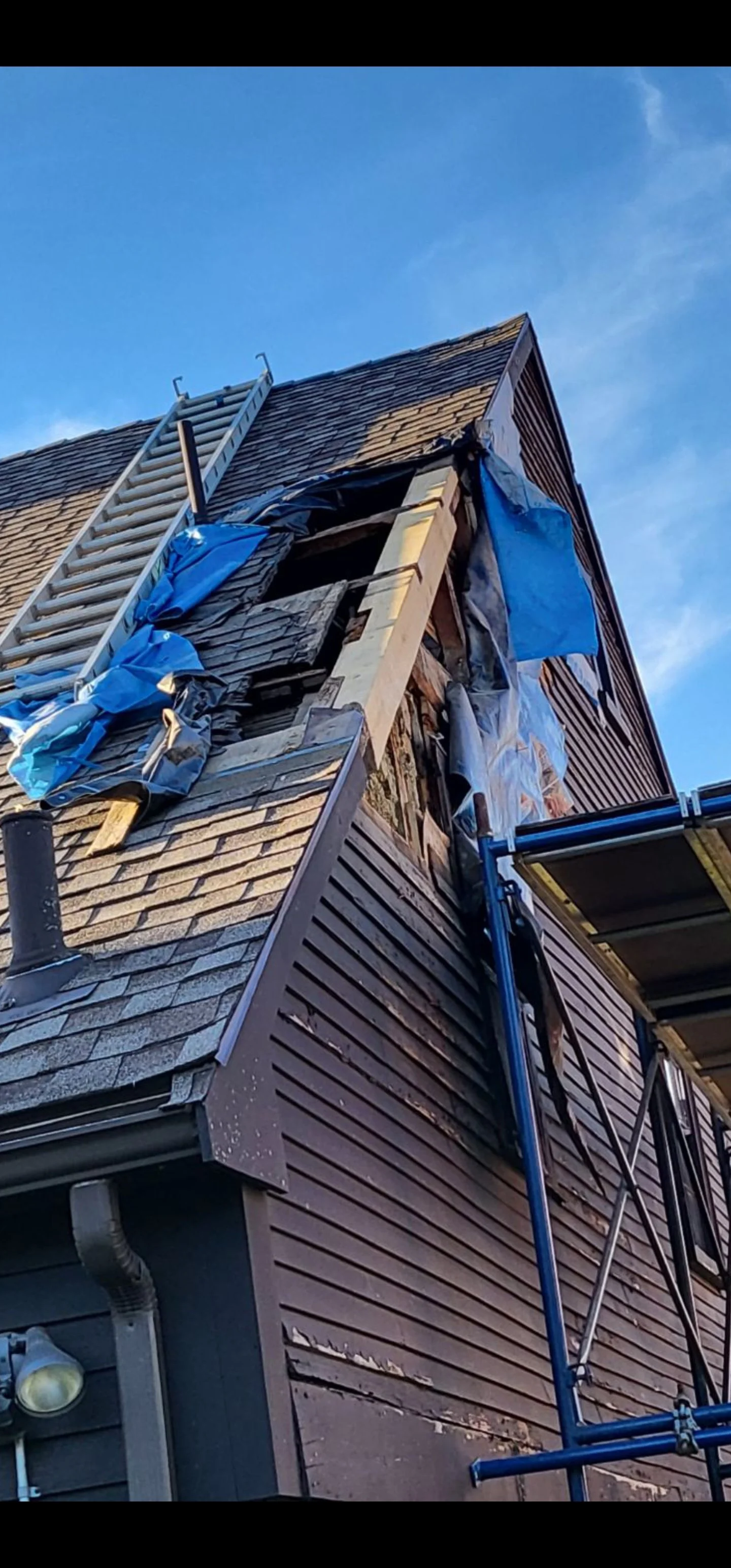 Rafter repair on first period home
