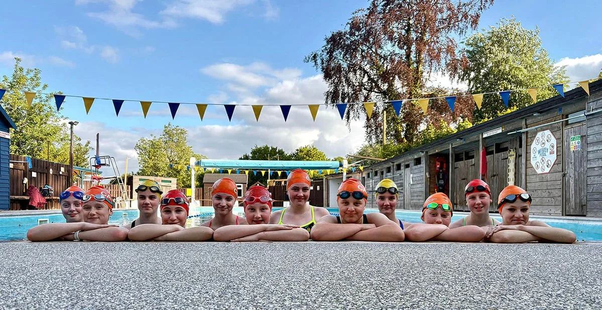 Shouting out inspiring, courageous young swimmers