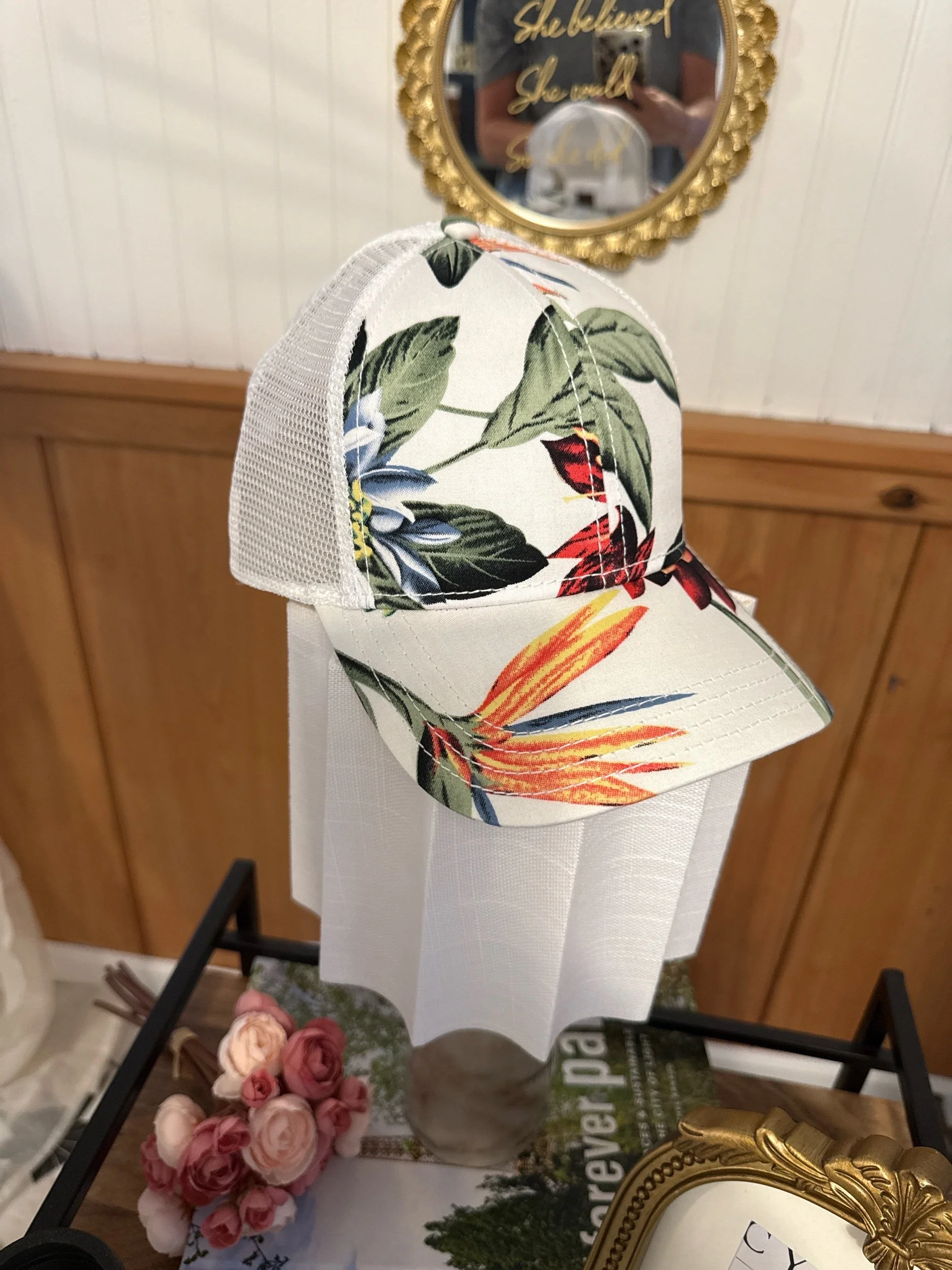Tropical Vibes Ball Cap