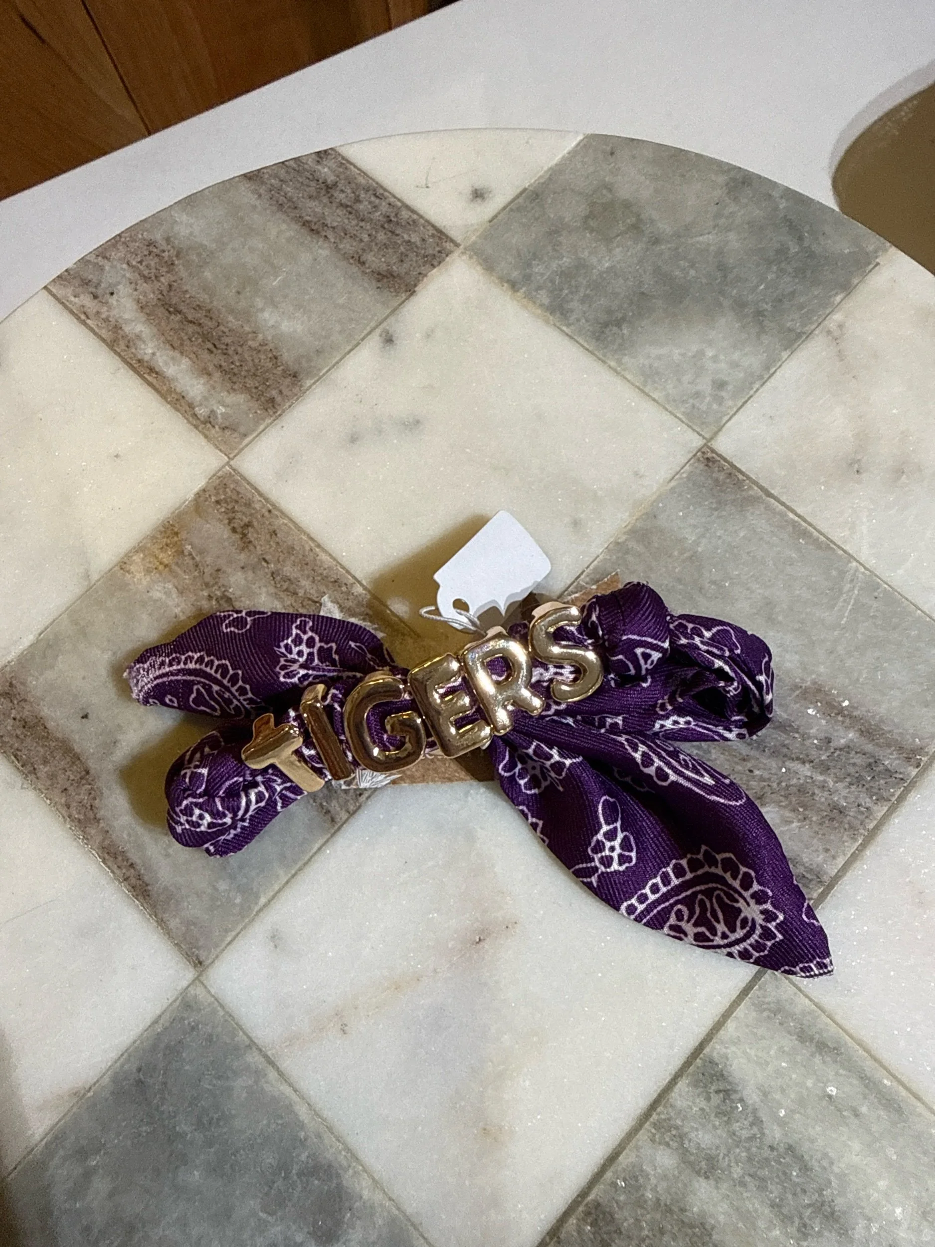 TIGERS bow bracelet