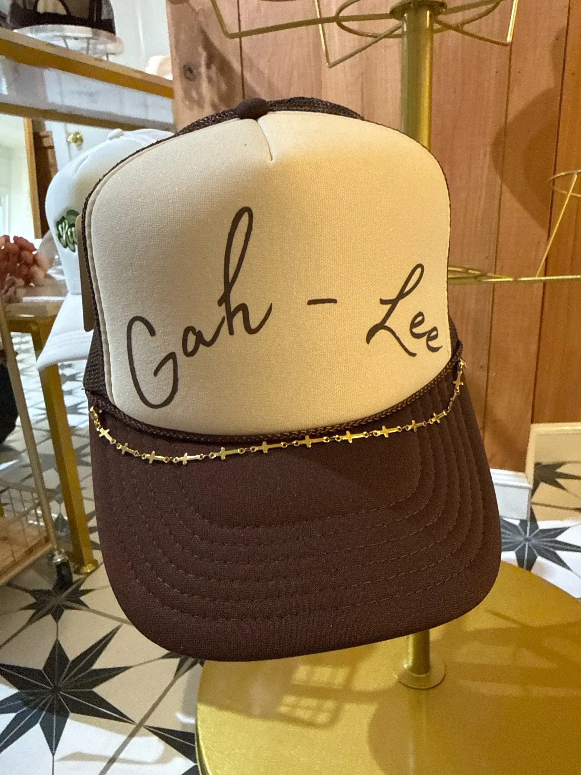 Gah-Lee Luxe Trucker * 2 IN STOCK * CHAIN NOT INCLUDED