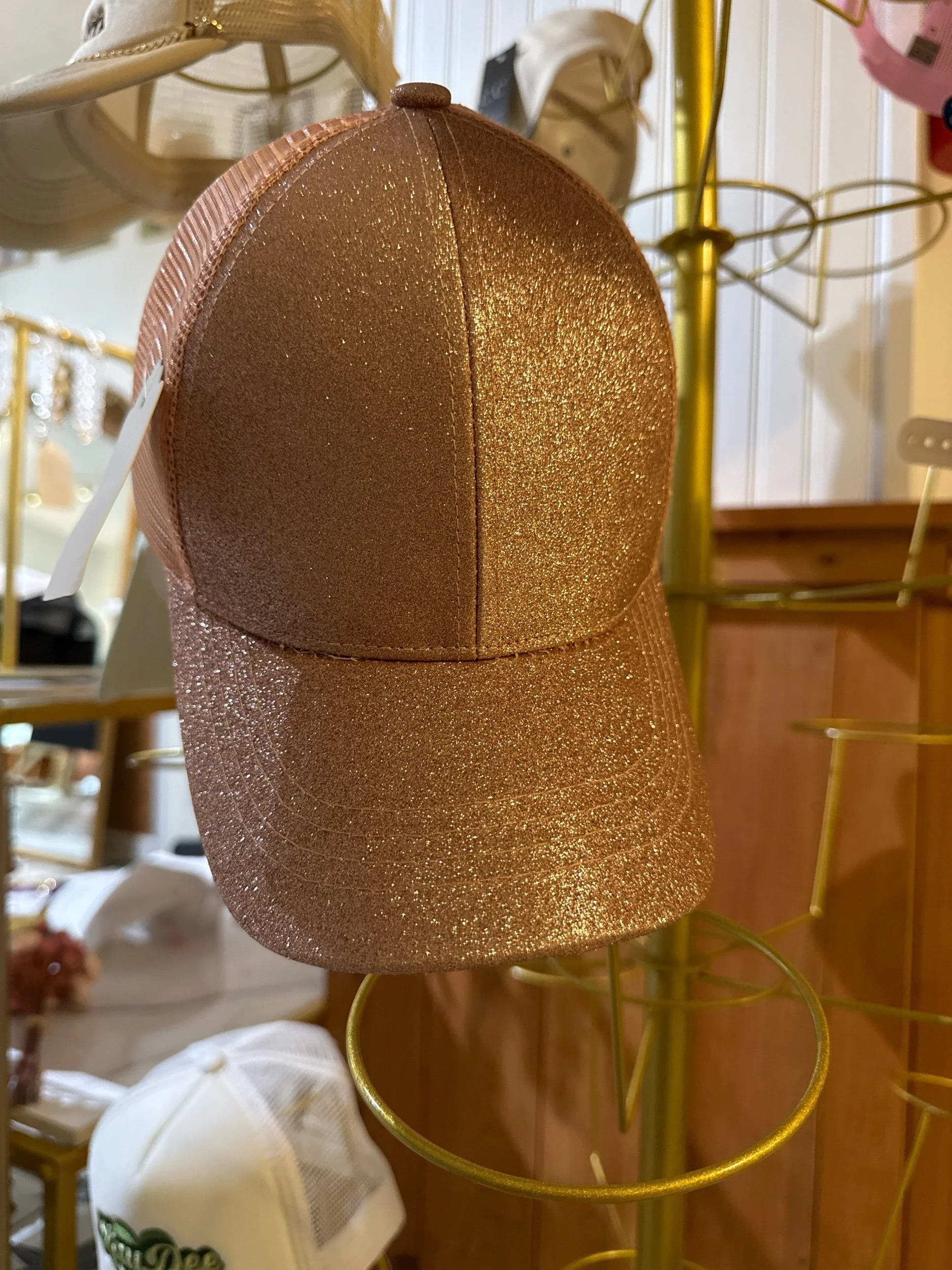 Luxe Pony Ball Cap