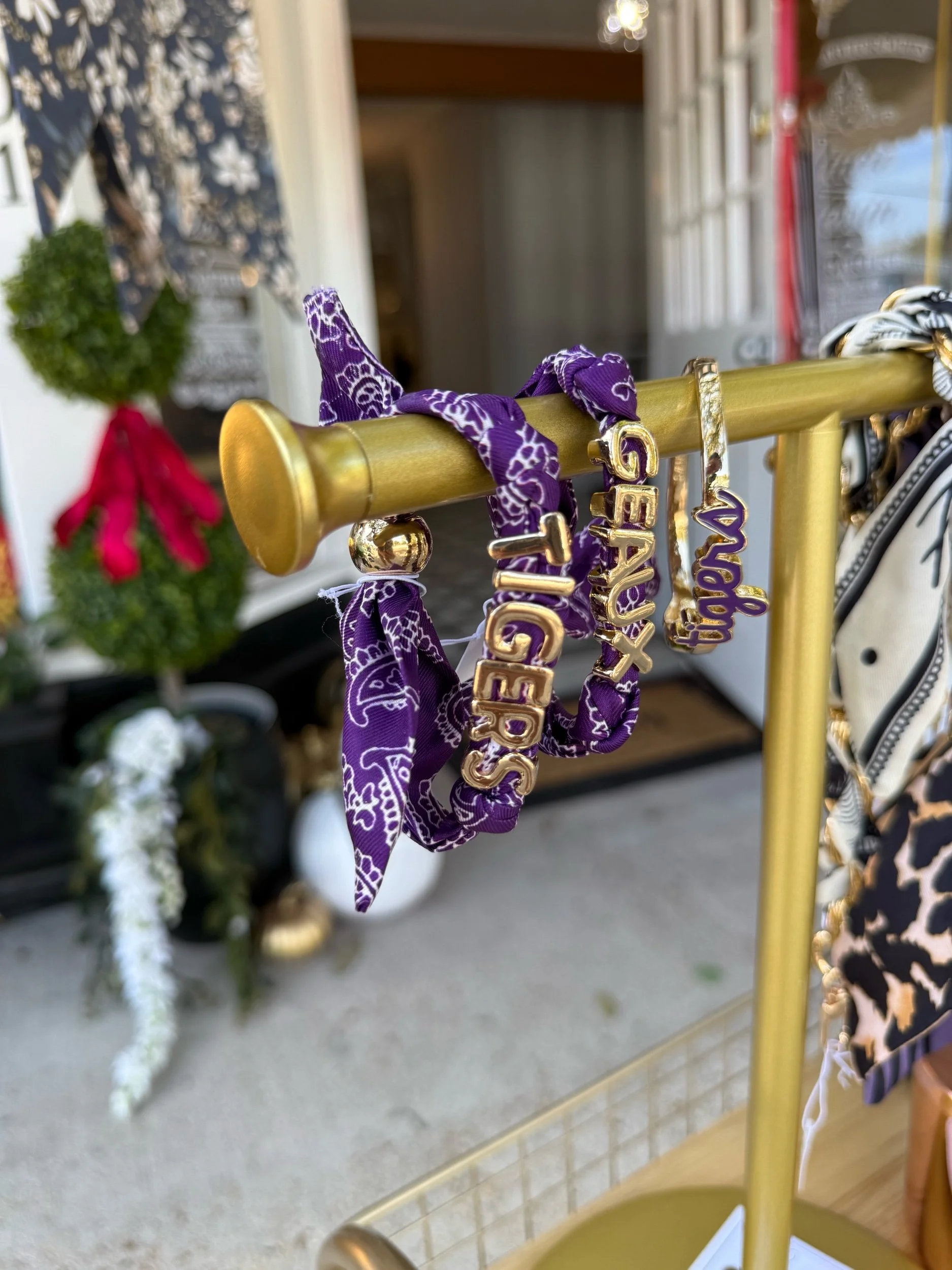 TIGERS bow bracelet
