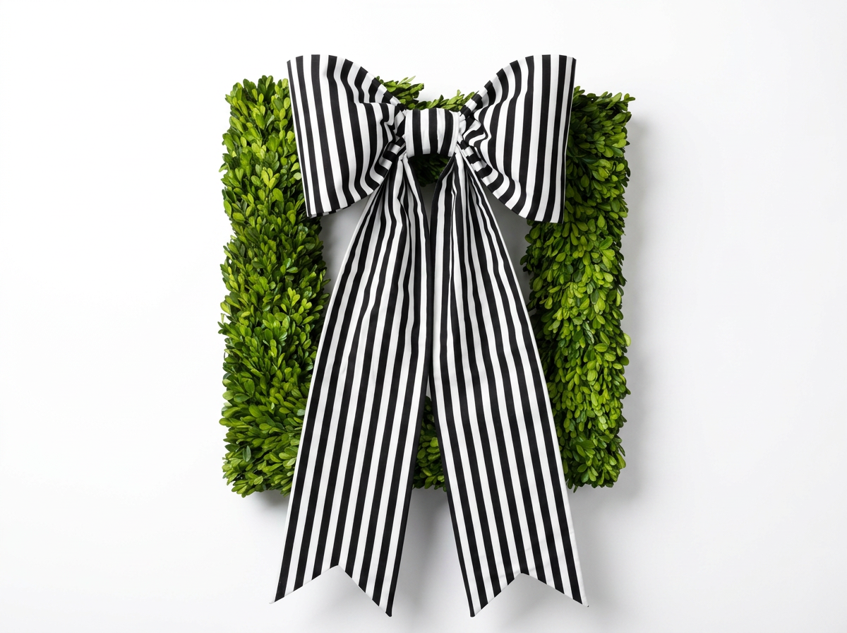 * Preorder NOIR ELEGANCE BOW * La Maison Reverie Collection