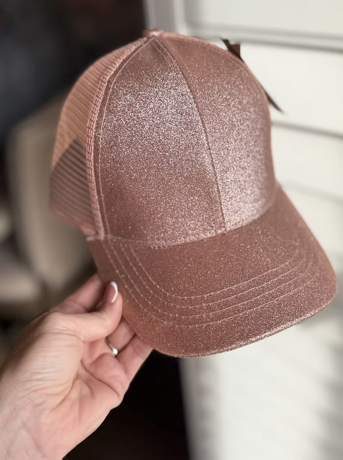 Luxe Pony Ball Cap