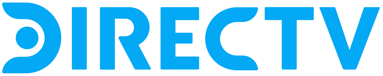El logotipo de DIRECTV en letras mayúsculas, de color azul.